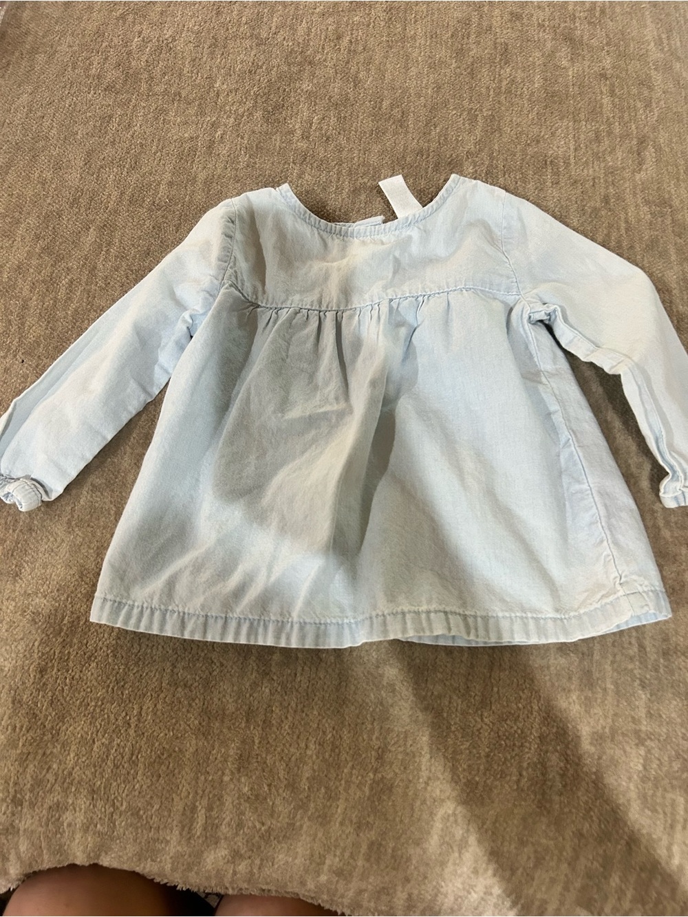 Carter's Light Blue Long Sleeve Baby/Toddler Top